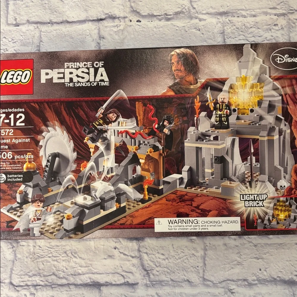 LEGO Disney 7572 Prince of Persia Quest Against Time Retired Set NEW Sealed Box